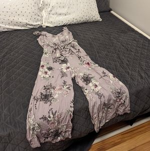 Torrid Lilac Linen Jumpsuit